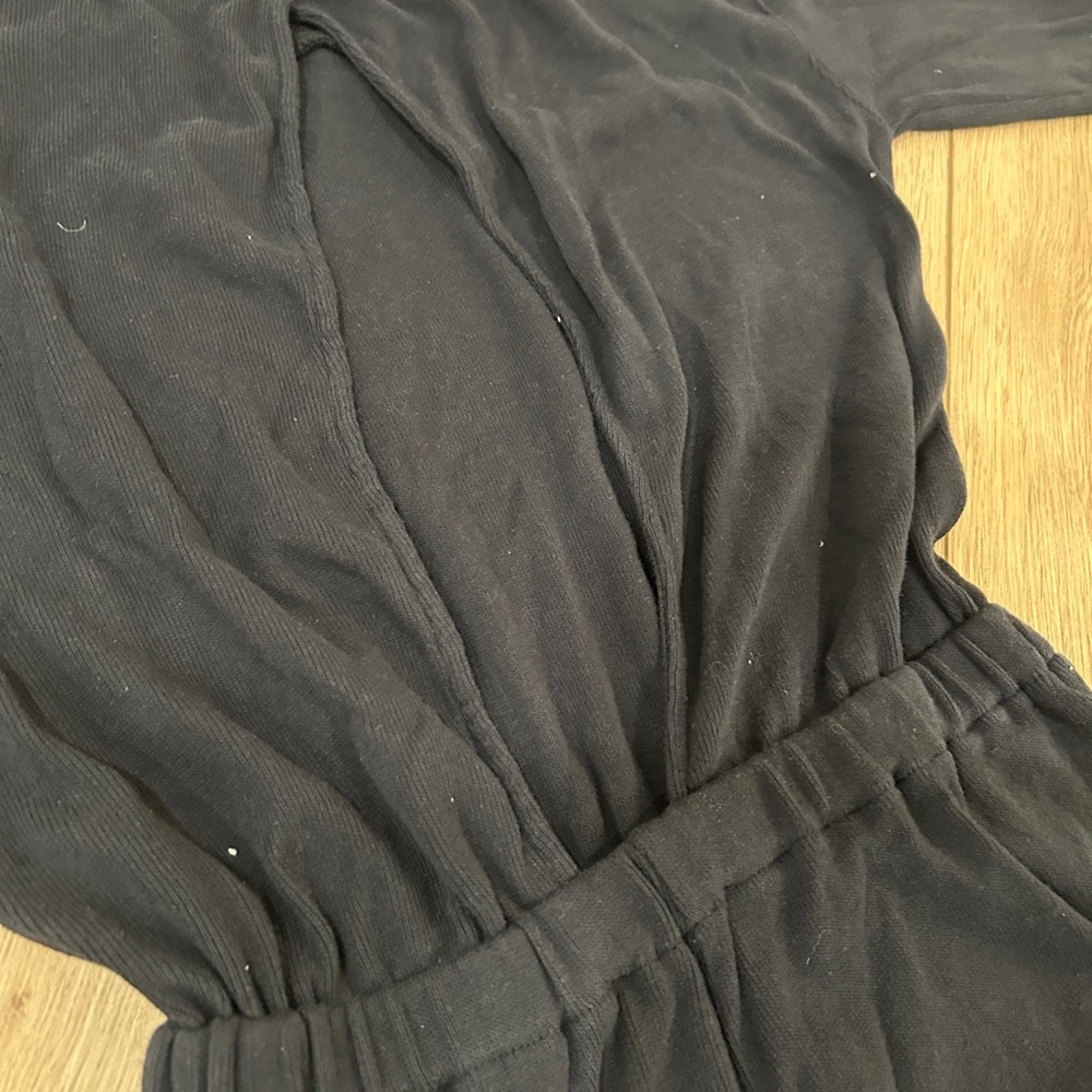 Free People Black Long Sleeve Romper - Picture 6 of 6